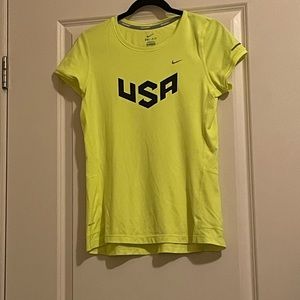 Nike women’s Dri-fit work out top.